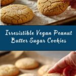 Vegan Peanut Butter Sugar Cookies Recipe