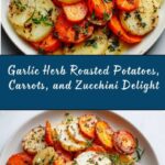 Garlic Herb Roasted Potatoes, Carrots, and Zucchini Recipe