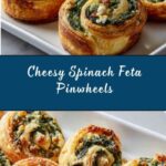 Spinach Feta Pinwheels Recipe