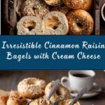 Cinnamon Raisin Bagels with Cream Cheese Recipe