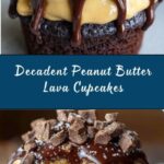 Gooey Peanut Butter Lava Cupcakes Recipe