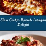 Crockpot Ravioli Lasagna Recipe
