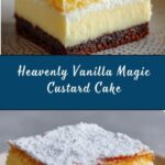 Vanilla Magic Custard Cake Recipe