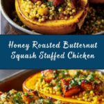 ed Butternut Squash Stuffed with Chicken Recipe