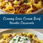 Sour Cream Beef Noodle Casserole Recipe