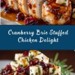 Cranberry and Brie Stuffed Chicken Recipe