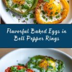Baked Eggs in Bell Pepper Rings Recipe