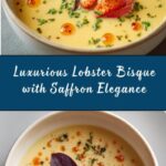 Exquisite Lobster Bisque with Saffron Infusion Recipe