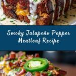 Smoky Jalapeño Popper Meatloaf with Creamy Ranch Drizzle Recipe