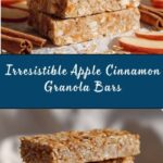 Apple Cinnamon Granola Bars Recipe