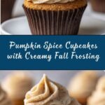 Pumpkin Cupcakes with Pumpkin Spice Cream Cheese Frosting Recipe