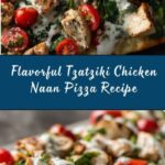 Tzatziki Chicken & Veggie Naan Pizza Recipe