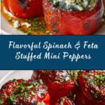 Spinach and Feta Stuffed Mini Peppers Recipe