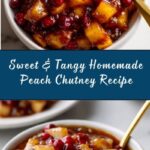 Homemade Peach Chutney Recipe