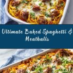 Baked Spaghetti and Meatballs Recipe