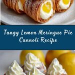 Zesty Lemon Meringue Pie Cannolis Recipe
