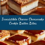 Churro Cheesecake Cookie Butter Bites Pan Recipe