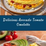 Avocado and Tomato Omelette Recipe