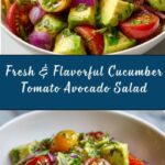 Cucumbers Tomatoes Avocado Salad Recipe