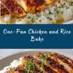 Oven Baked Chicken and Rice Recipe