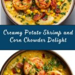 Creamy Potato Shrimp and Corn Chowder Recipe