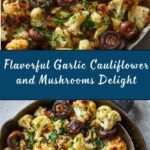 Garlic Cauliflower and Mushrooms Recipe