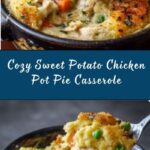 Sweet Potato Chicken Pot Pie Casserole Recipe