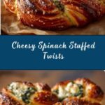 Spinach and Cheese Stuffed Twists Recipe
