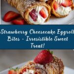 Strawberry Cheesecake Eggroll Bites Recipe