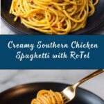 Southern Chicken Spaghetti with RoTel Recipe