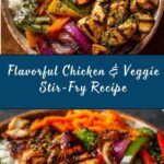 Healthy Chicken & Veggie Stir-Fry with Rice Recipe