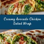 Avocado Chicken Salad Wrap Delight Recipe