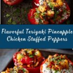 Teriyaki Pineapple Chicken & Rice Stuffed Peppers Recipe