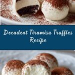 Tiramisu Truffles Recipe