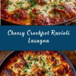 Easy Crockpot Ravioli Lasagna Recipe