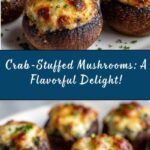 Delicious Mushrooms Stuffed with Crab Meat Recipe