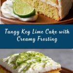 Key Lime Cake with Key Lime Cream Cheese Frosting Recipe