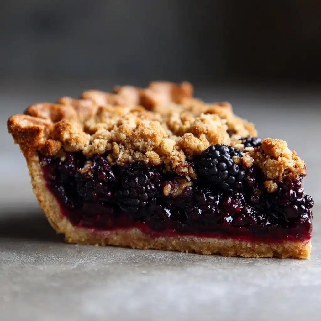 Triple Berry Rhubarb Pie Recipe - Recipe Image