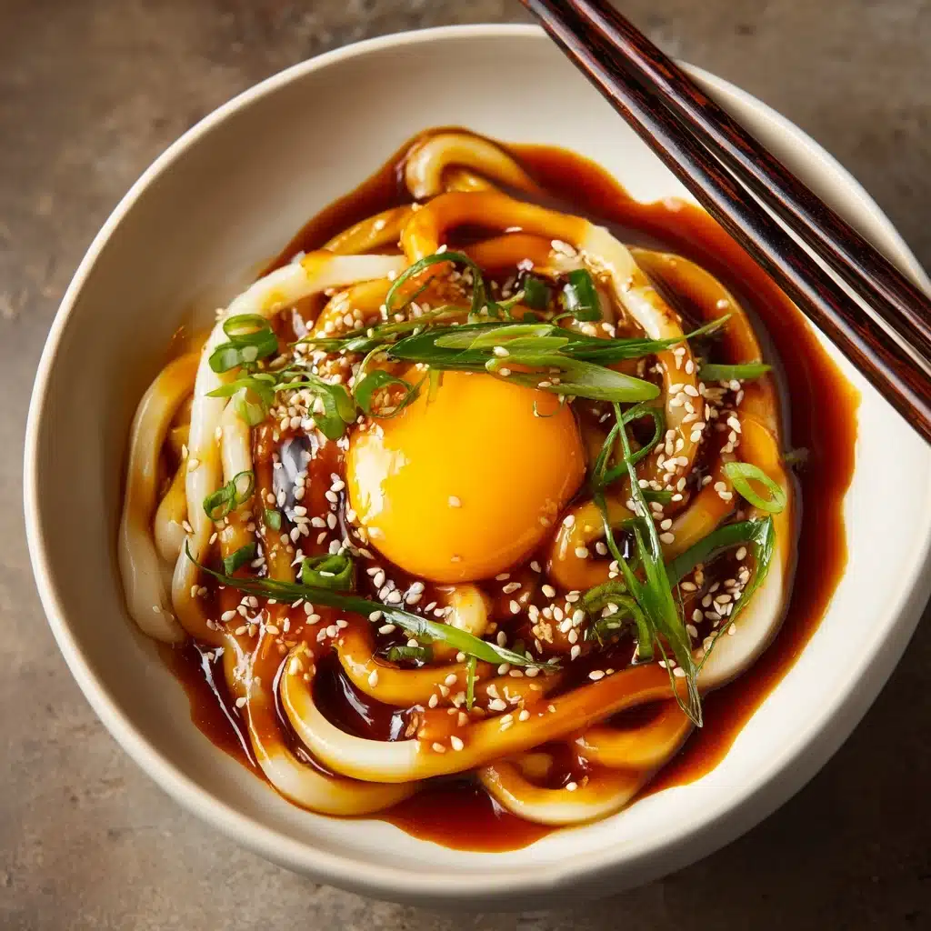Kimchi Udon with Scallions Recipe - Recipe Image