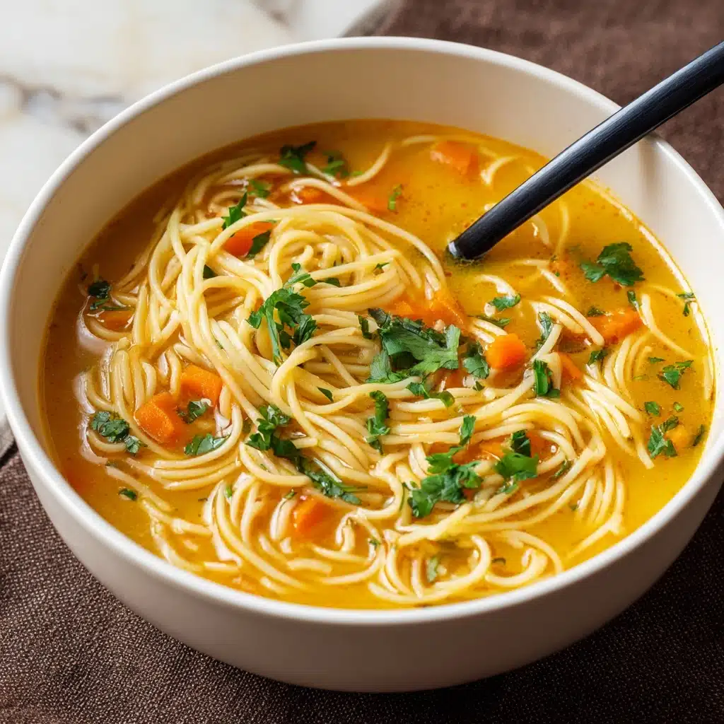Thai Coconut Curry Soup Recipe - Recipe Image