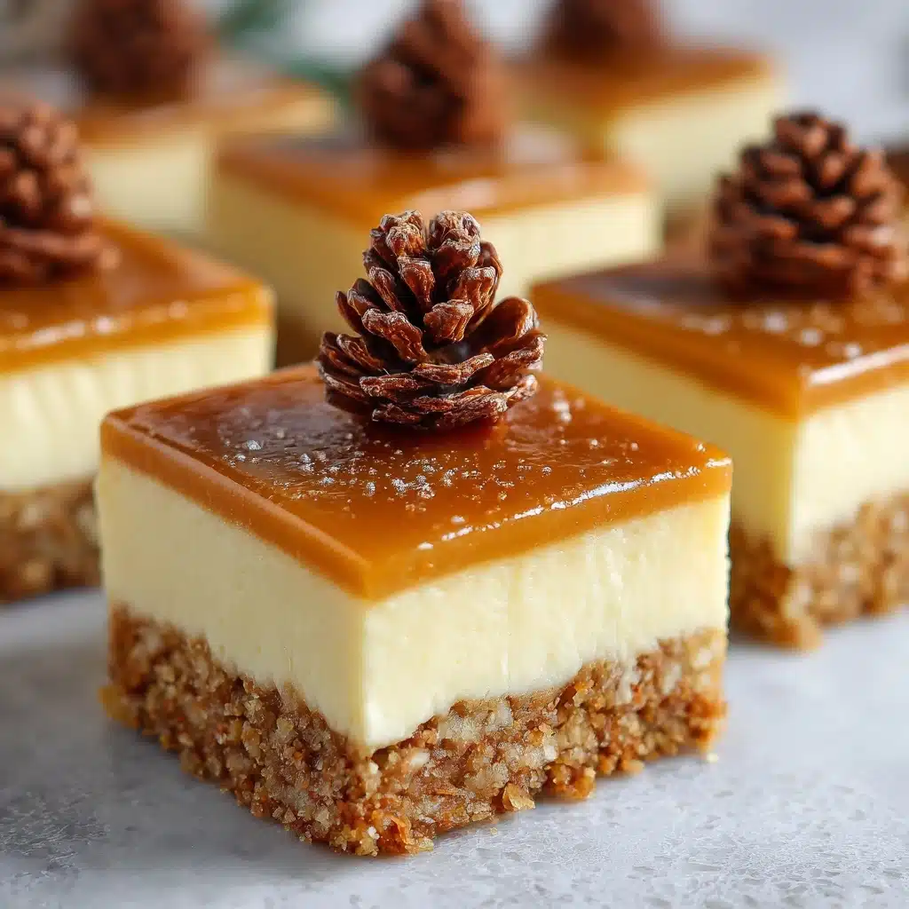 Dulce de Leche Cheesecake Bars Recipe - Recipe Image