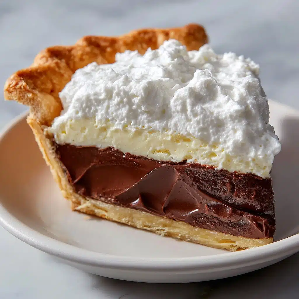 Hot Fudge Pie Recipe - Recipe Image