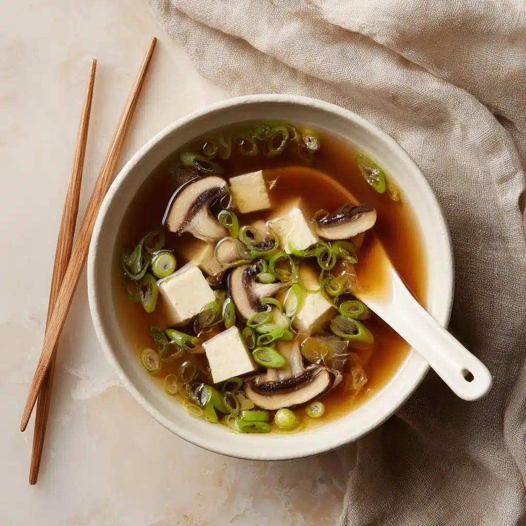 Japanese Clear Soup Recipe - Recipe Image
