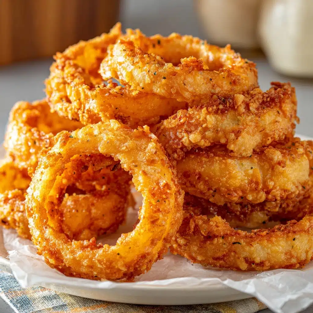 Crispy Fried Onion Rings Recipe - Recipe Image