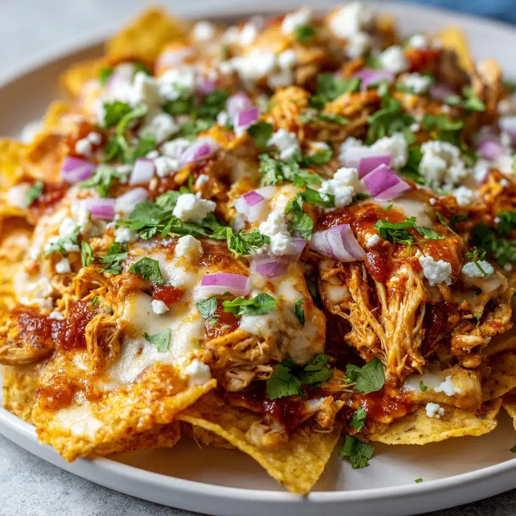 Pulled Chicken Chilaquiles Recipe - Recipe Image