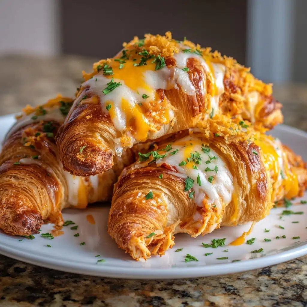 Cheesy Chicken Crescent Rolls Recipe - Recipe Image