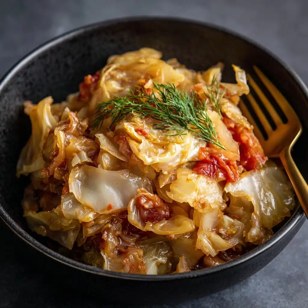 Mom’s Braised Cabbage Recipe - Recipe Image