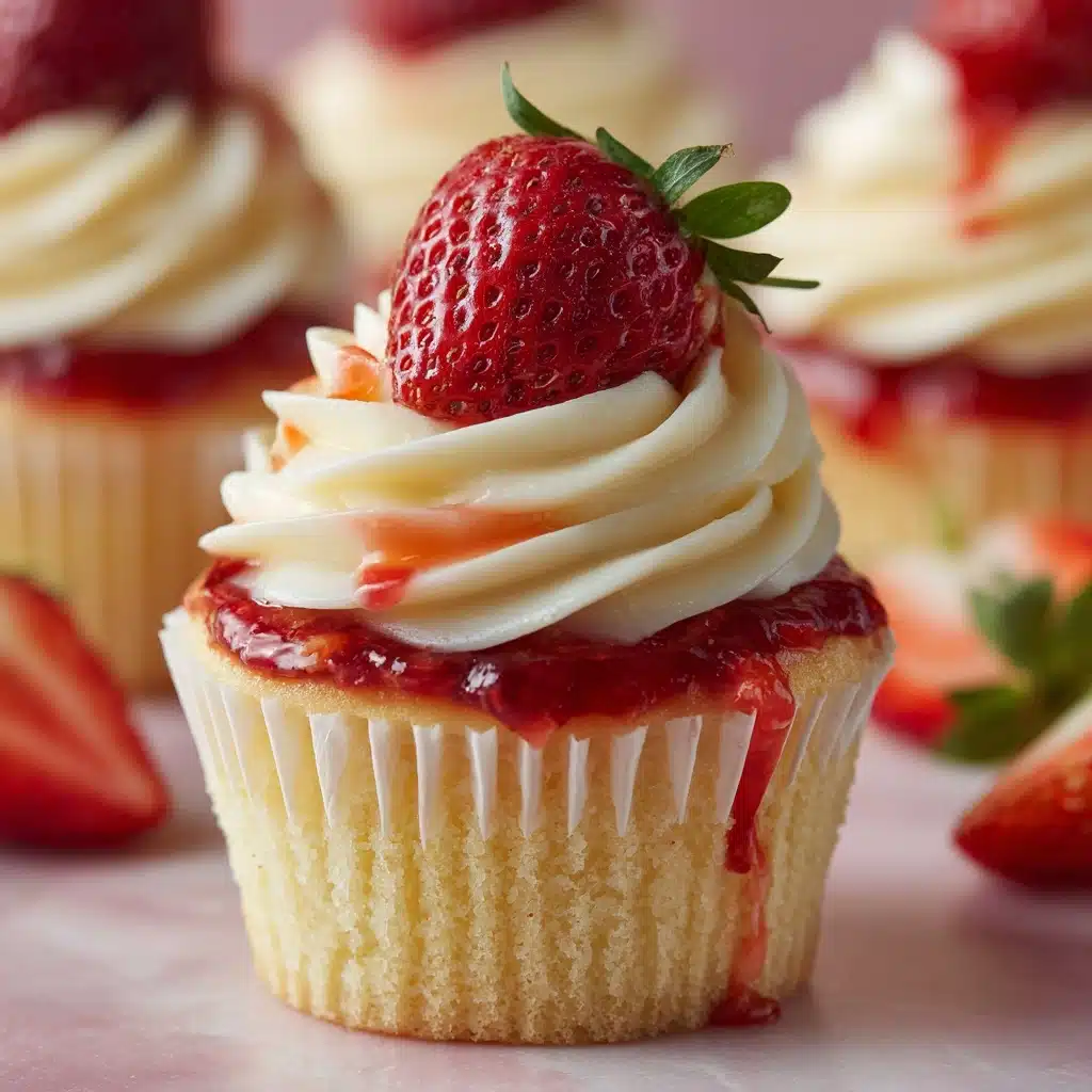 Strawberry Mango Margarita Cupcakes Recipe - Recipe Image
