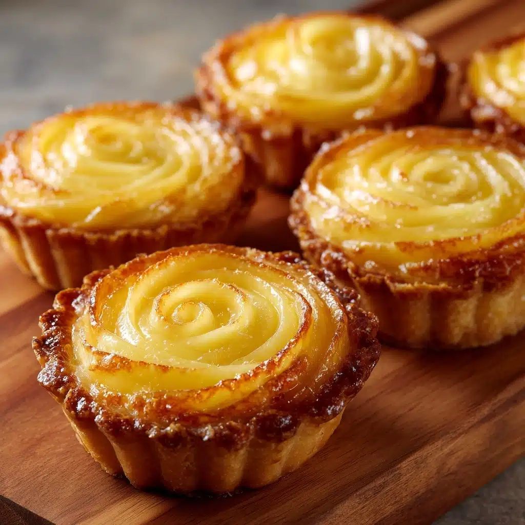 Baby Lemon Impossible Pies Recipe - Recipe Image