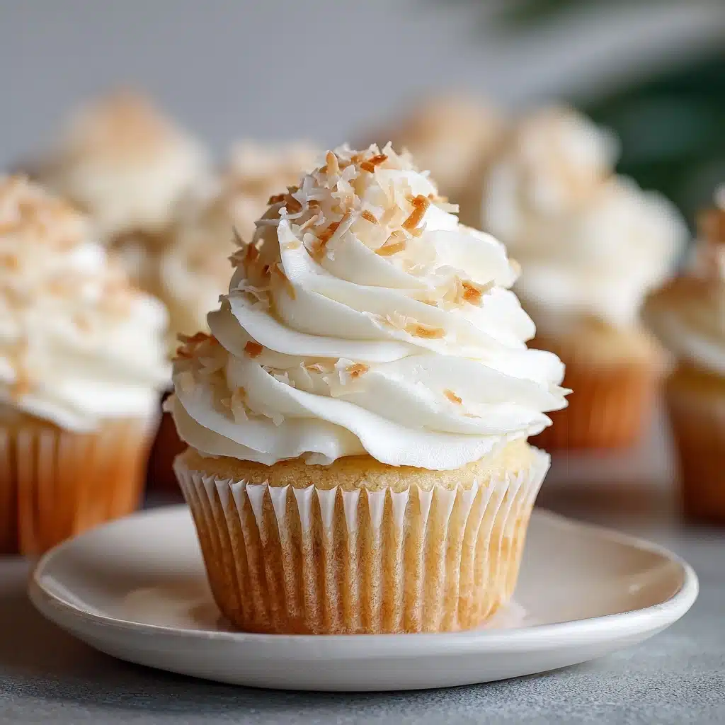 Coconut Cream Pie Cupcakes Recipe - Recipe Image